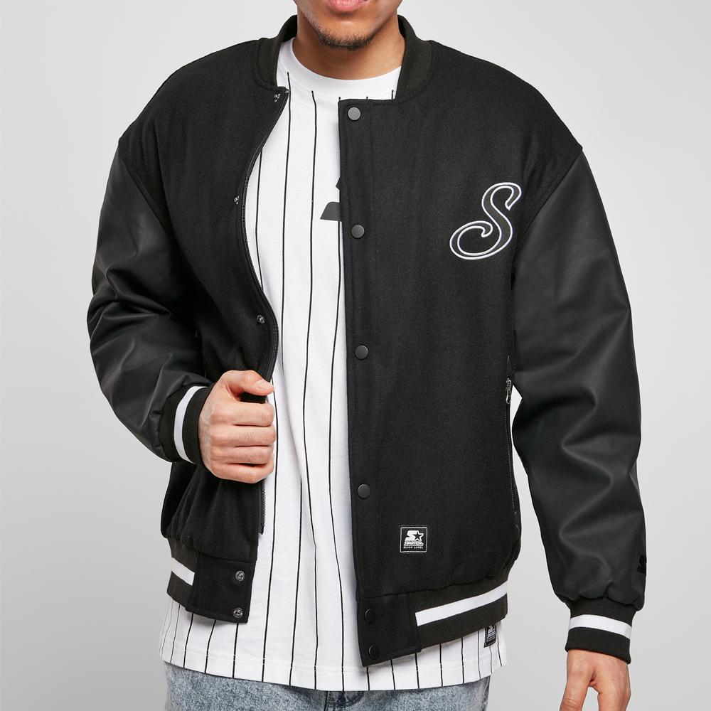 Starter Script College Jacket black - Shop-Tetuan