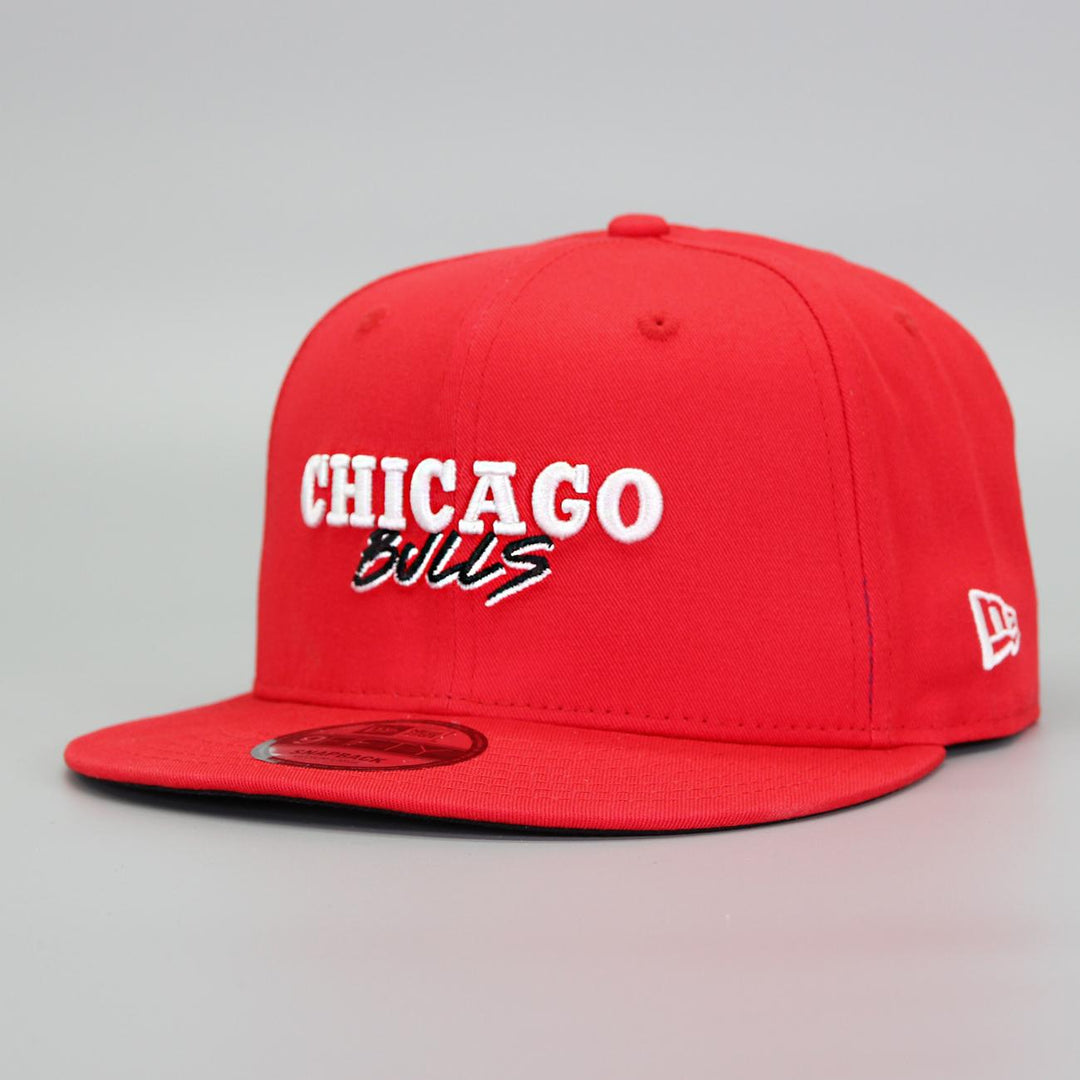 New Era Script Team 9Fifty C Bulls red - Shop-Tetuan