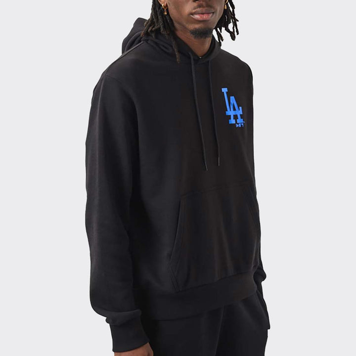 New Era MLB Foil BP Hoody LA Dodgers blkxbl - Shop-Tetuan