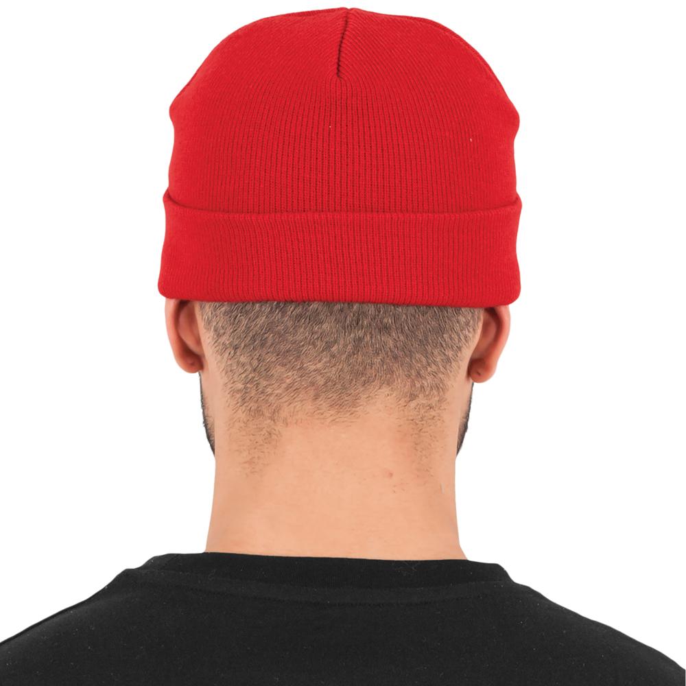 Yupoong heavyweight beanie red - Shop-Tetuan