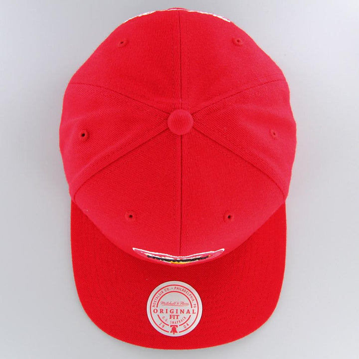 Mitchell & Ness Team Ground HWC snapback H Rockets red - Shop-Tetuan