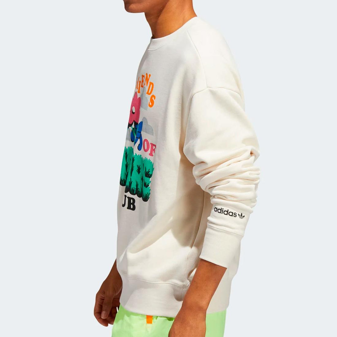 Adidas Friends Of Nature sweatshirt nondye/multco - Shop-Tetuan