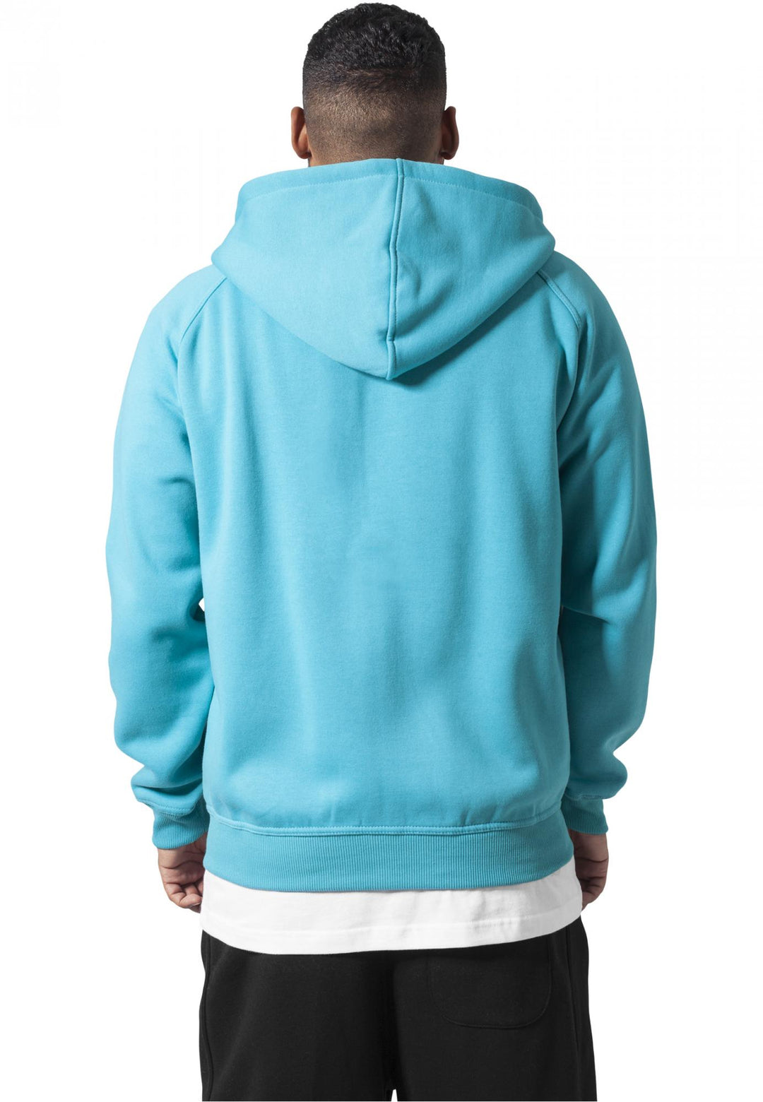 Urban Classics zip hoody aqua - Shop-Tetuan