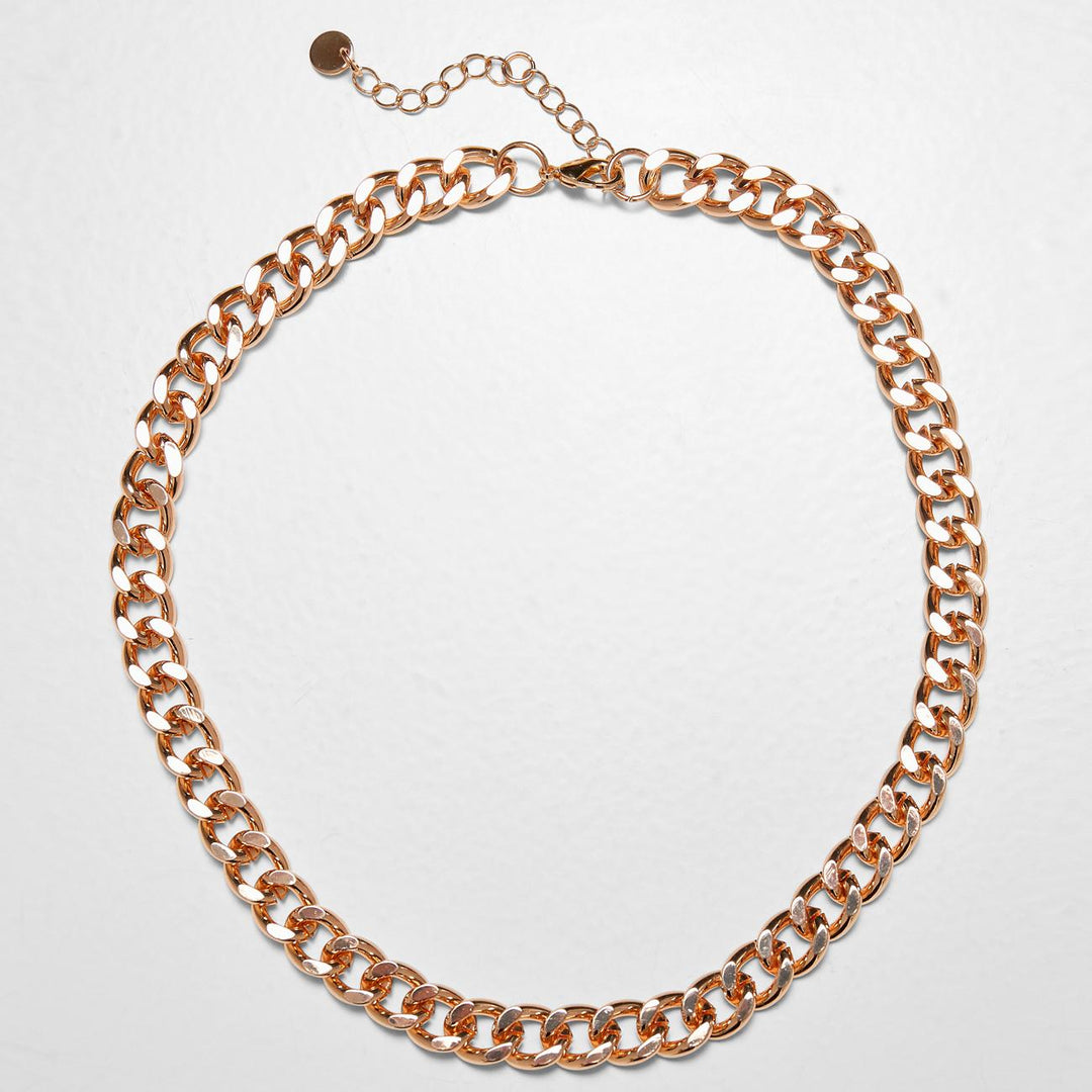 Urban Classics Big Saturn Basic Necklace gold - Shop-Tetuan