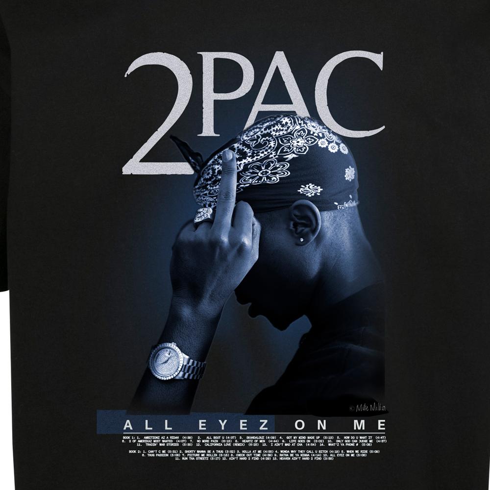 Tupac All F*ck the World 2.0 Oversize Tee black - Shop-Tetuan