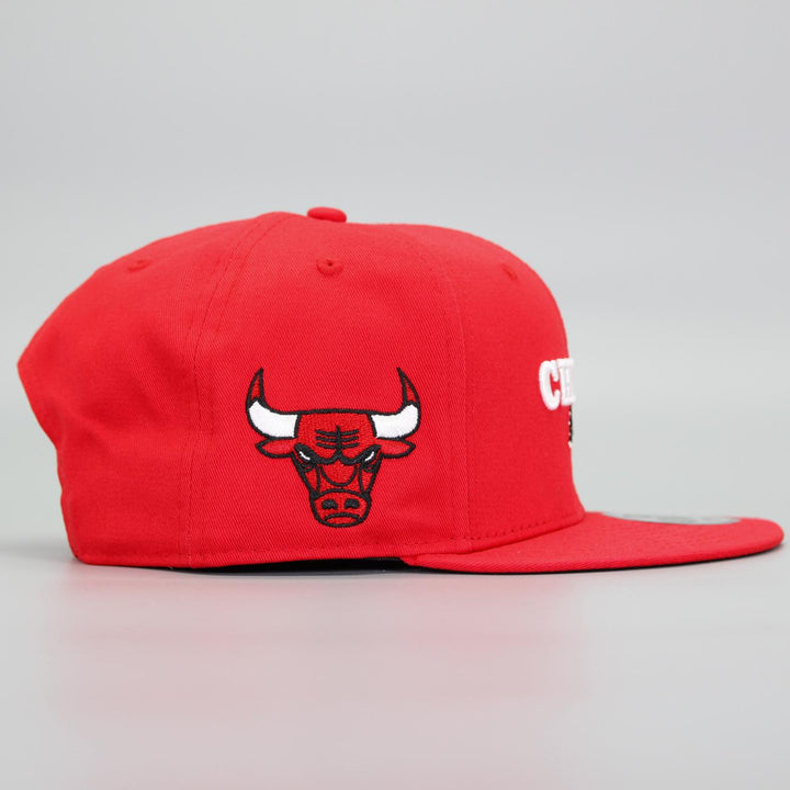 New Era Script Team 9Fifty C Bulls red - Shop-Tetuan