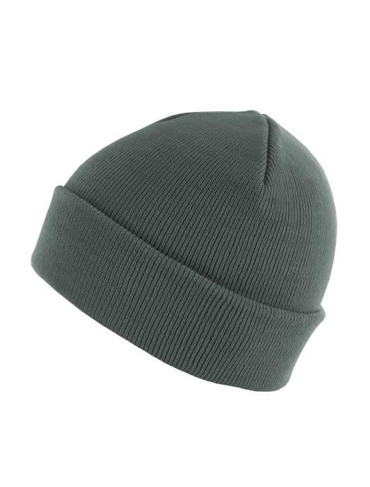 MSTDRS Beanie Basic Flap dk.grey - Shop-Tetuan