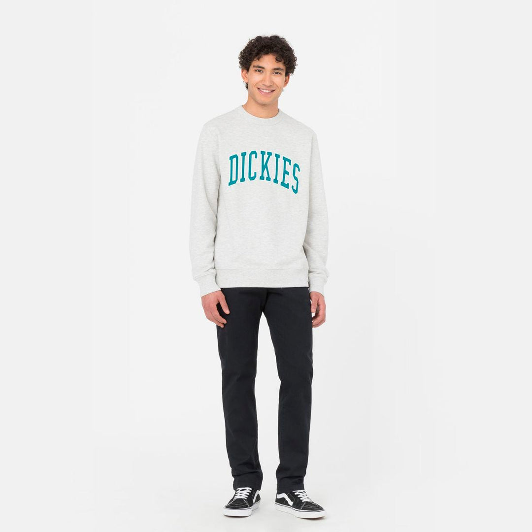 Dickies Aitkin sweatshirt gry/deep lake - Shop-Tetuan