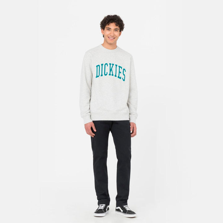 Dickies Aitkin sweatshirt gry/deep lake - Shop-Tetuan