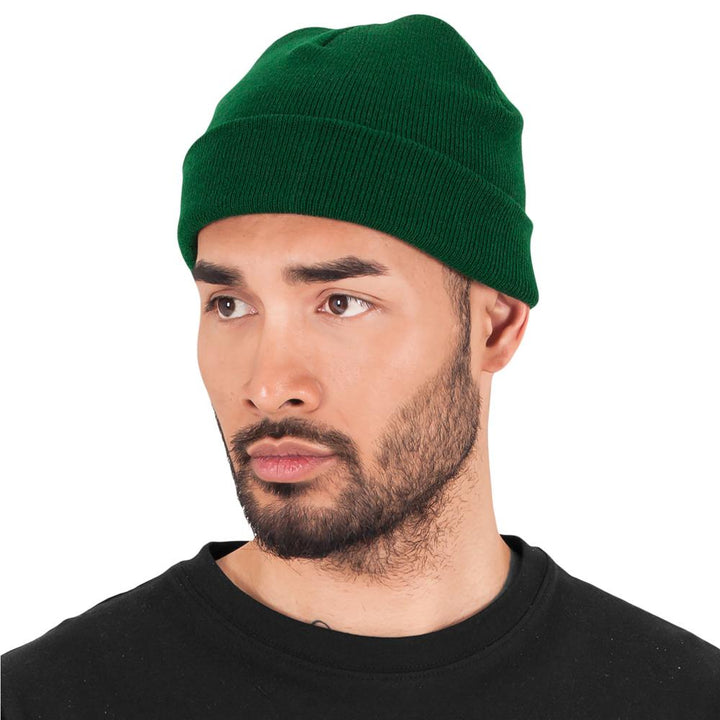 Yupoong heavyweight beanie spruce - Shop-Tetuan