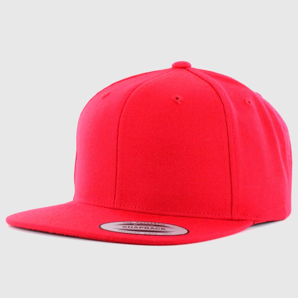 The Classics Yupoong snapback red/red - Shop-Tetuan