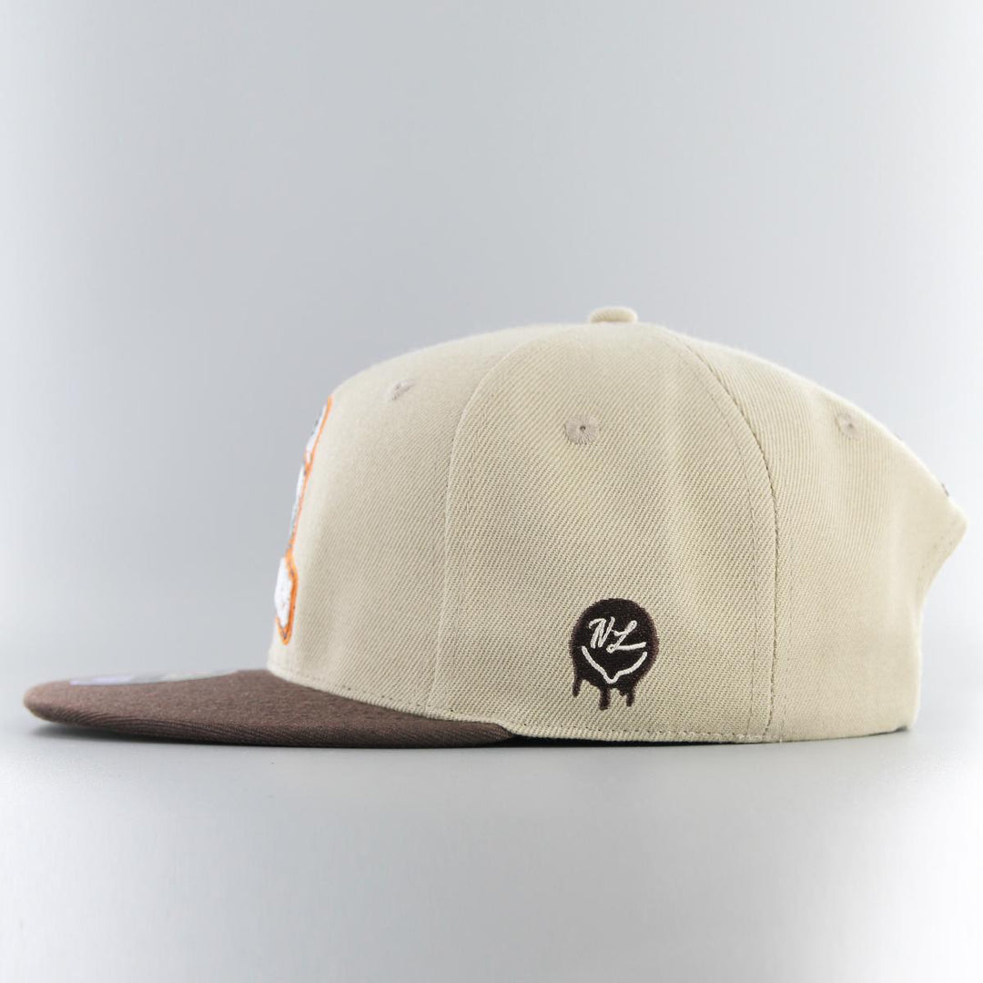 Naughty League Houston Horndogs snapback khaki/brown - Shop-Tetuan