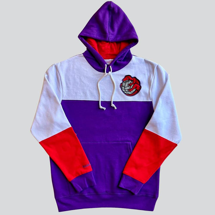 Mitchell & Ness Fusion Fleece 2.0 T Raptors purple/white - Shop-Tetuan