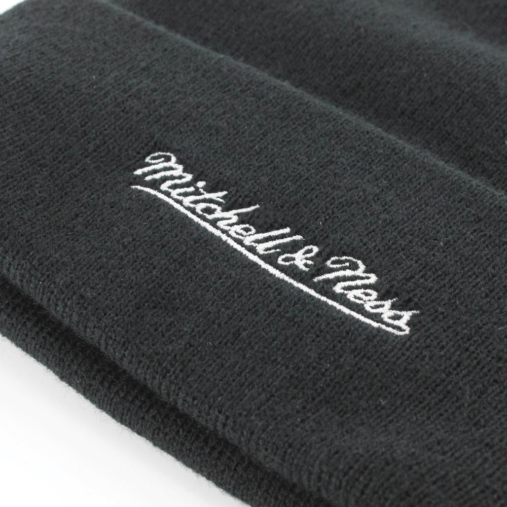 Mitchell & Ness Team Logo Cuff Knit beanie W Jets black - Shop-Tetuan