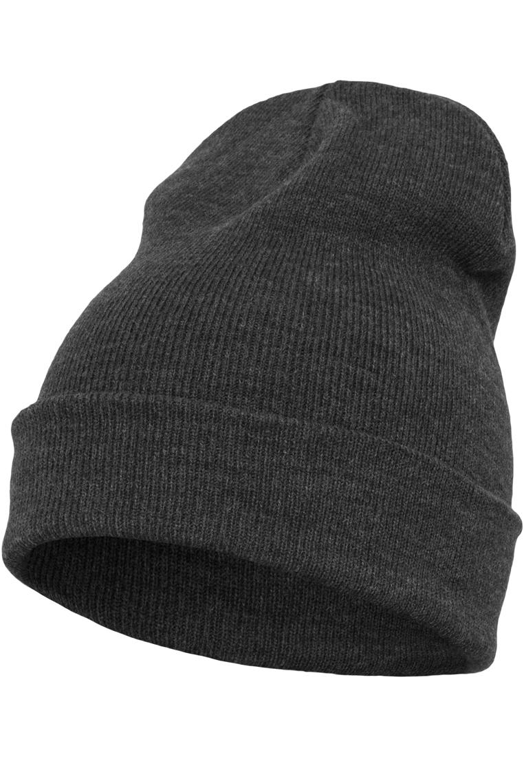 Yupoong heavyweight long beanie charcoal - Shop-Tetuan