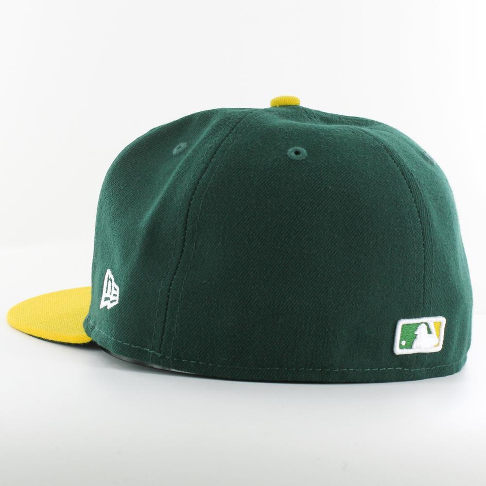 New Era MLB 59Fifty O Athletics green/yellow - Shop-Tetuan