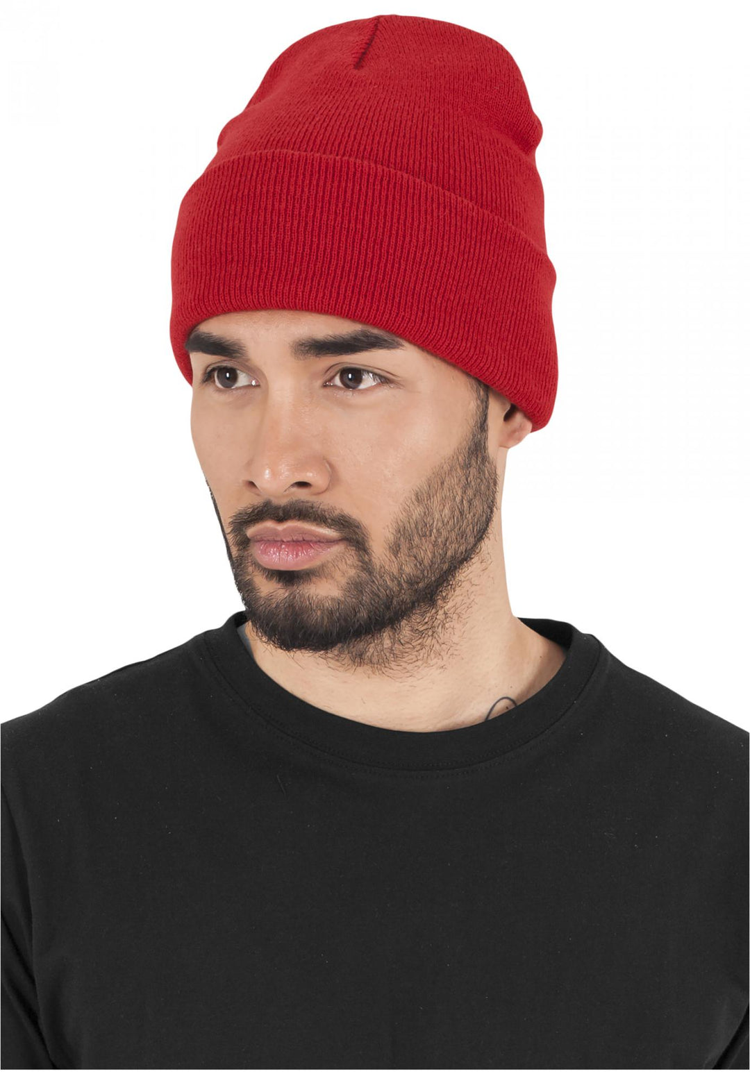 Yupoong heavyweight long beanie red - Shop-Tetuan