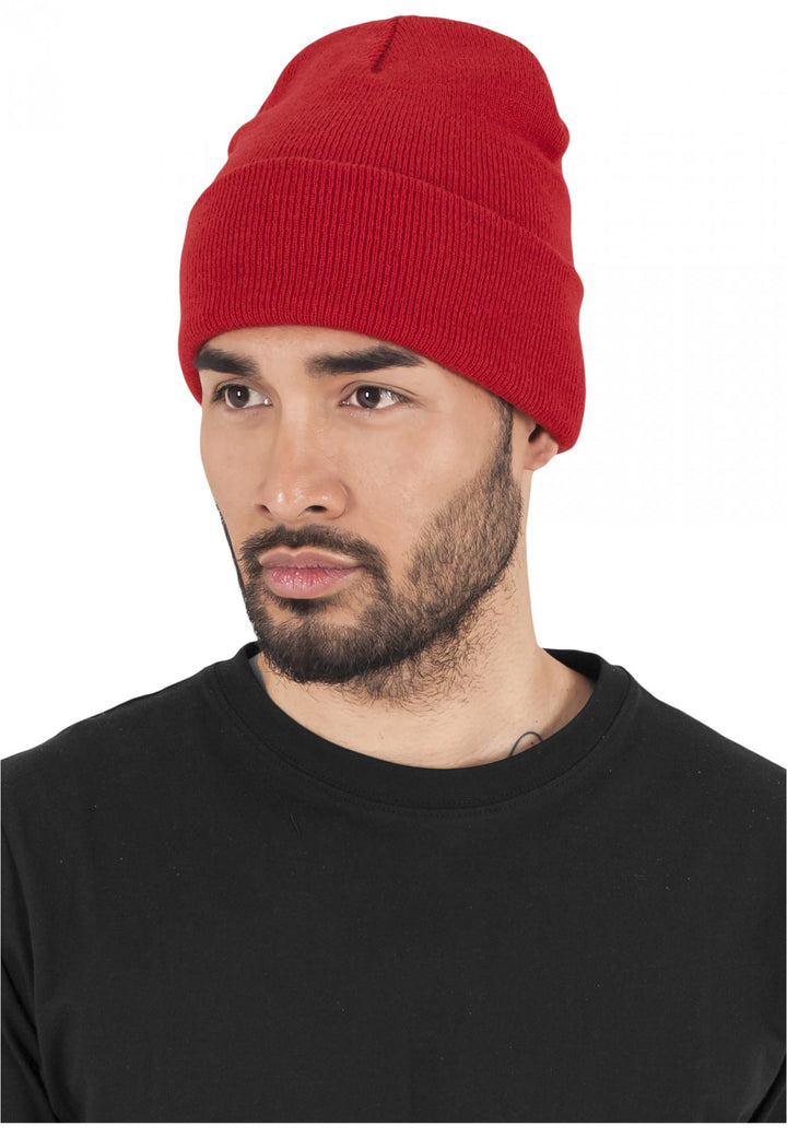 Yupoong heavyweight long beanie red - Shop-Tetuan