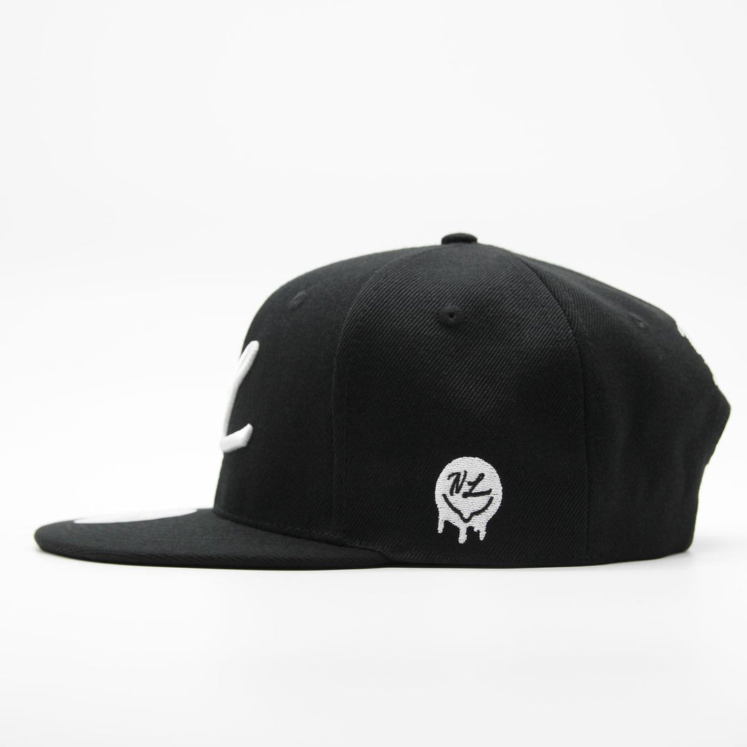 Naughty League Icon Basic Snapback black/white - Shop-Tetuan