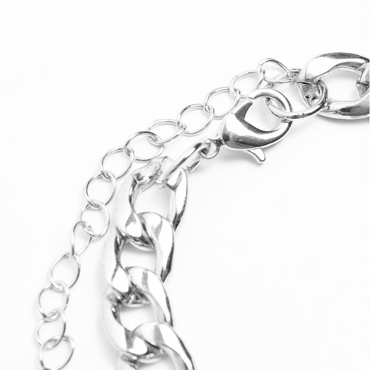 Urban Classics Fastener Bracelet silver - Shop-Tetuan