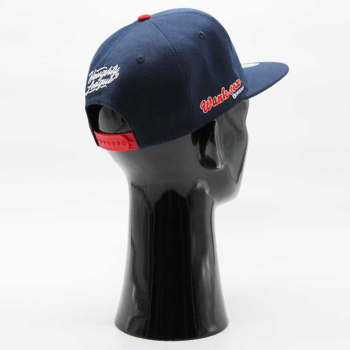 Naughty League Boston Wank Sox Splash Logo snapback navy - Shop-Tetuan