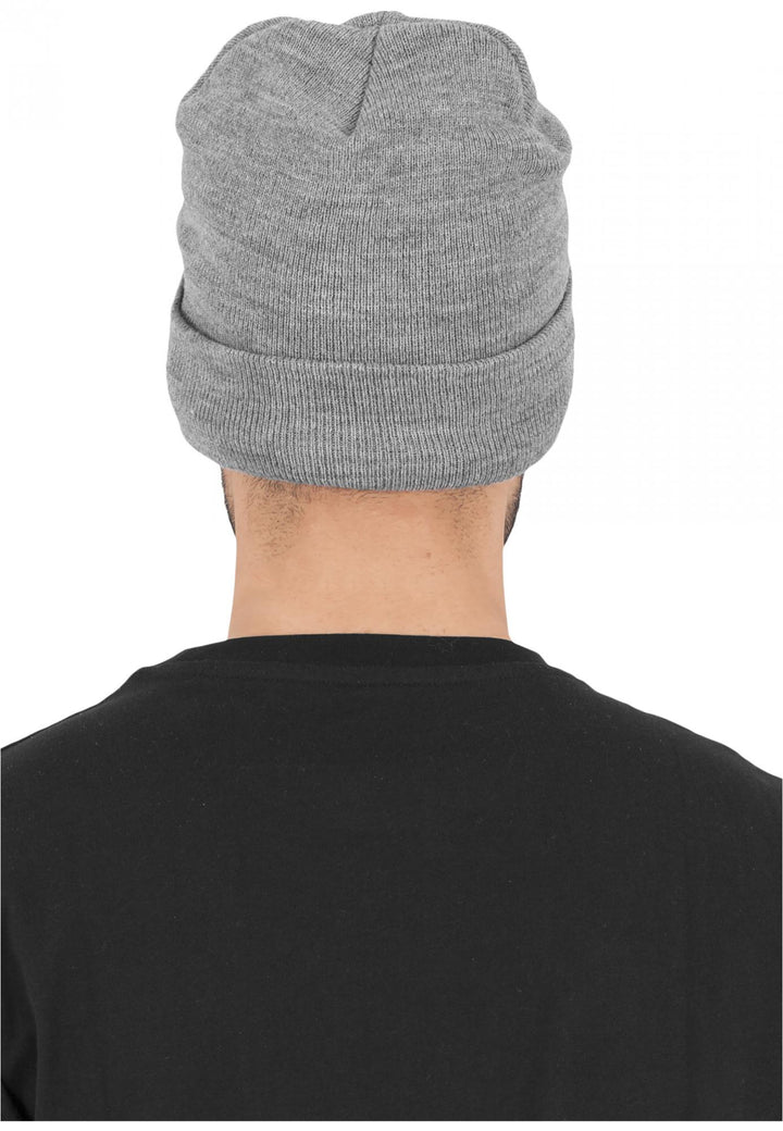 Yupoong heavyweight long beanie ht.grey - Shop-Tetuan