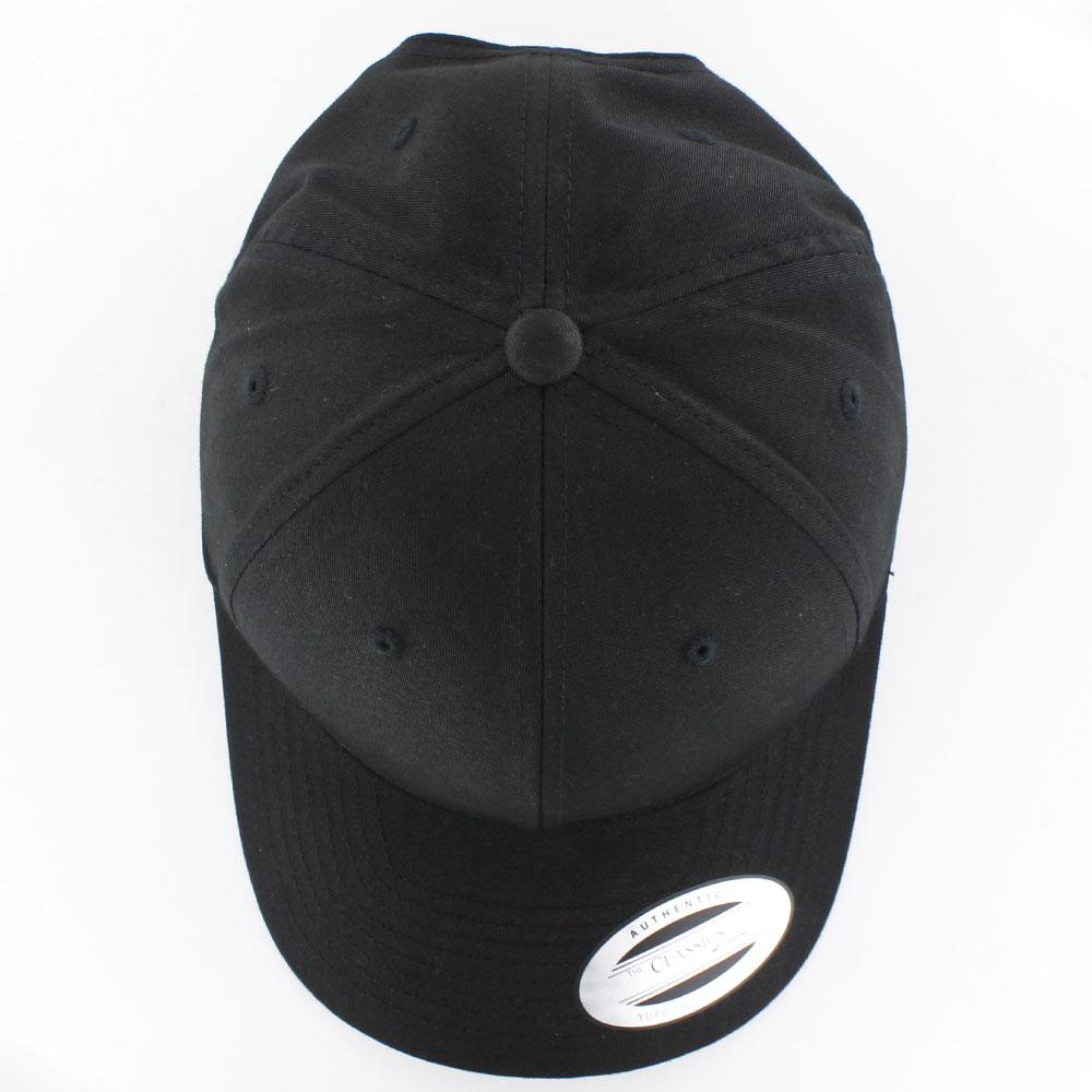 The Classics Yupoong Curved Classic snapback black - Shop-Tetuan