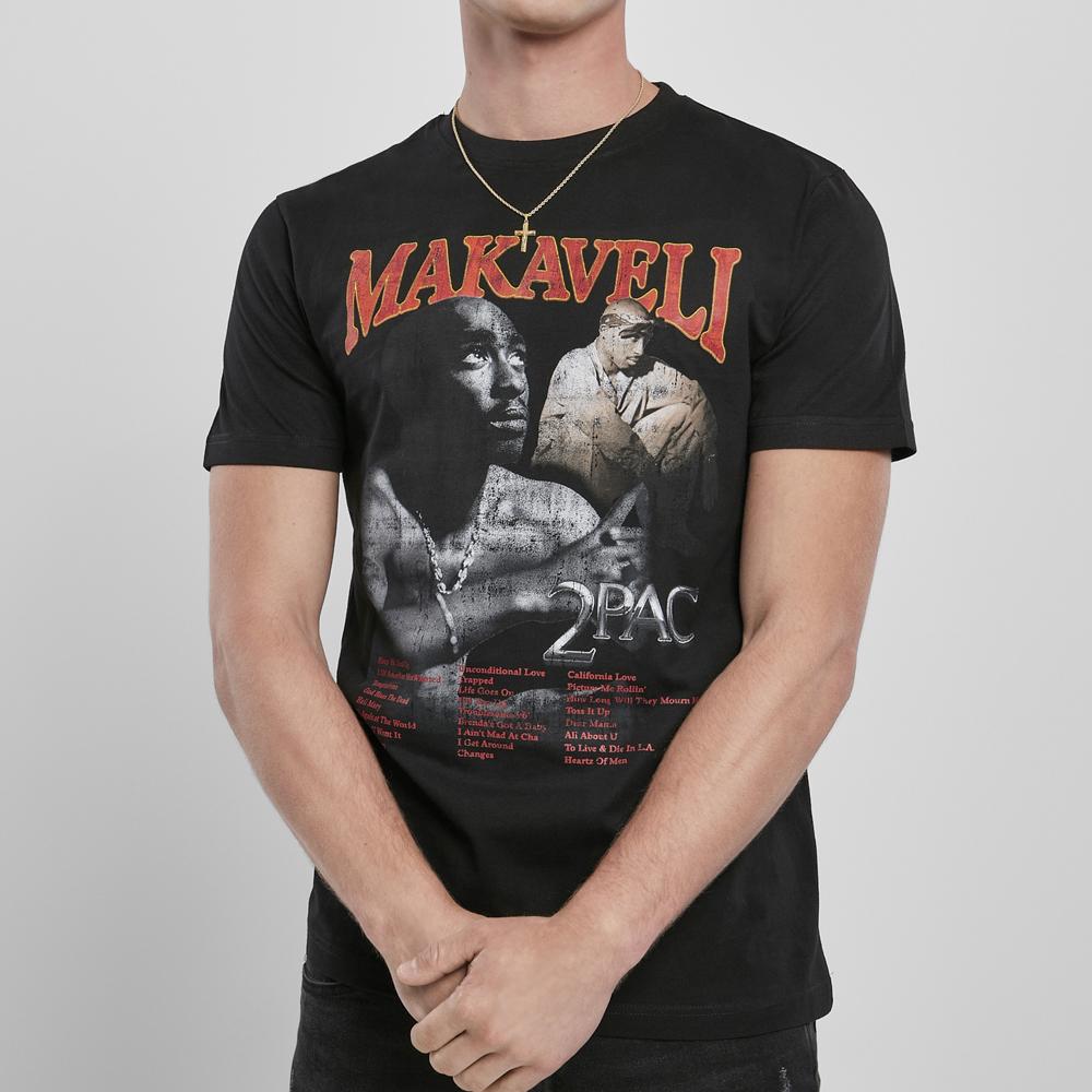 Mister Tupac Makaveli Tee black - Shop-Tetuan