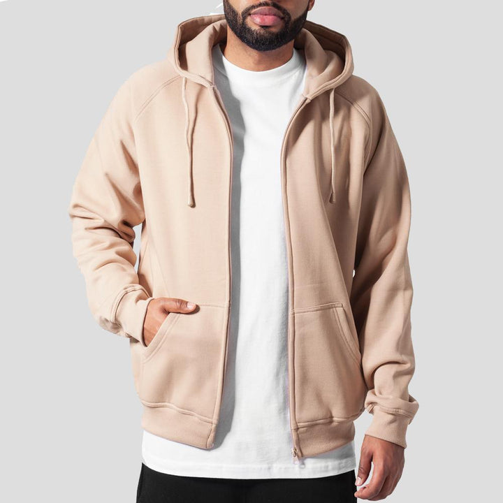 Urban Classics zip hoody beige - Shop-Tetuan