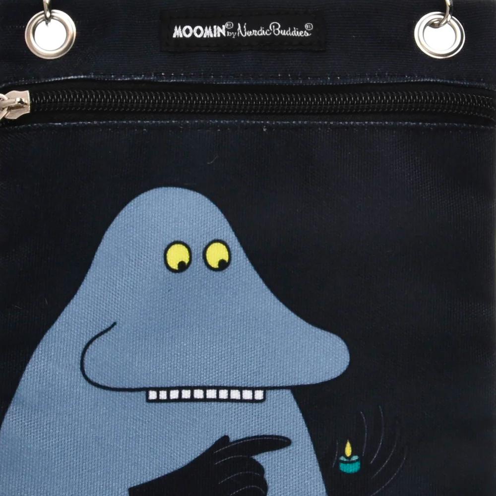 Moomin Mörkö Iltakävelyllä Neck Bag black - Shop-Tetuan