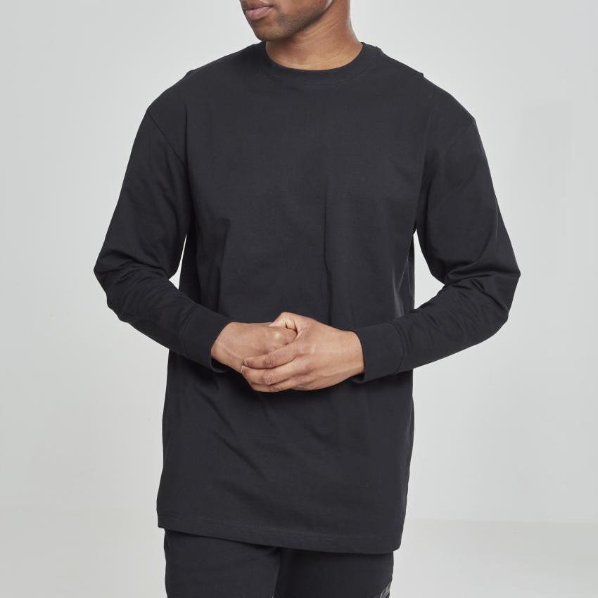 Urban Classics tall tee l/s black - Shop-Tetuan