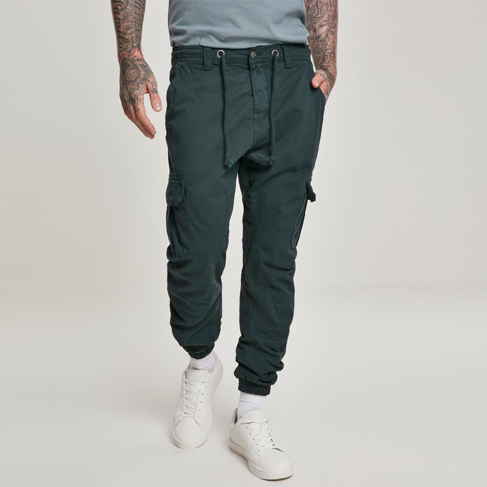 Urban Classics Cargo Jogging pants bottlegreen - Shop-Tetuan