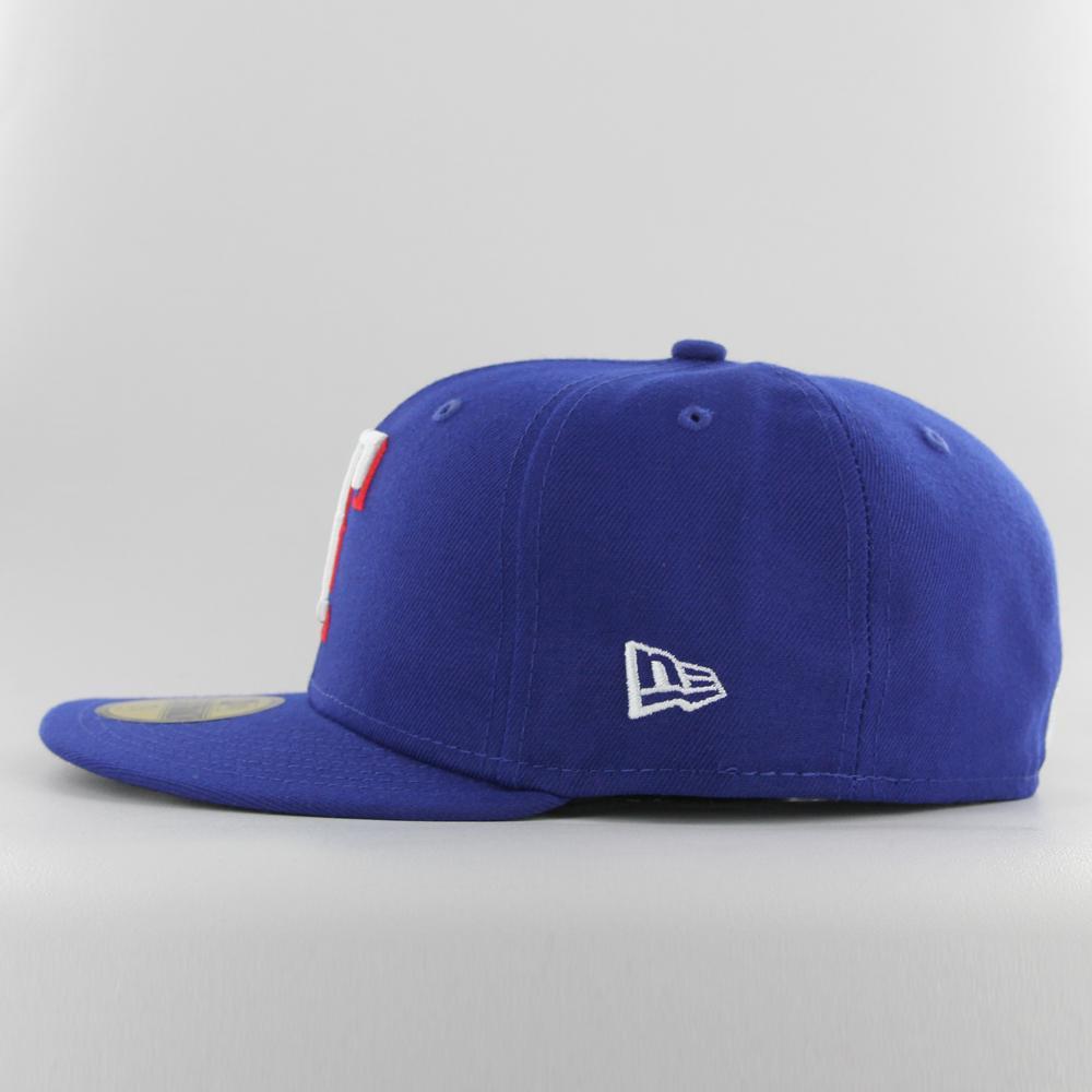 New Era AC Perf 59Fifty T Rangers blue - Shop-Tetuan