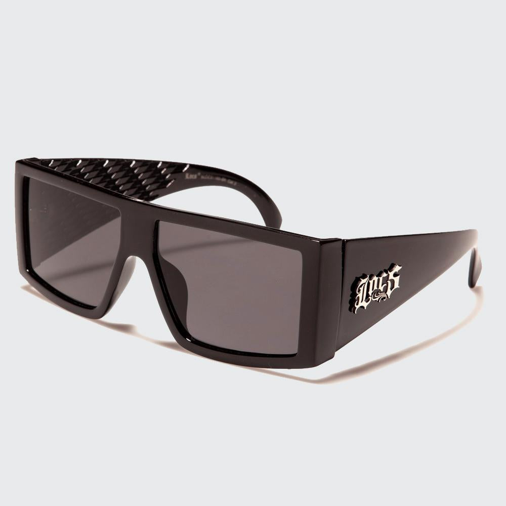 Locs Squared Flat Top Sunglasses black - Shop-Tetuan