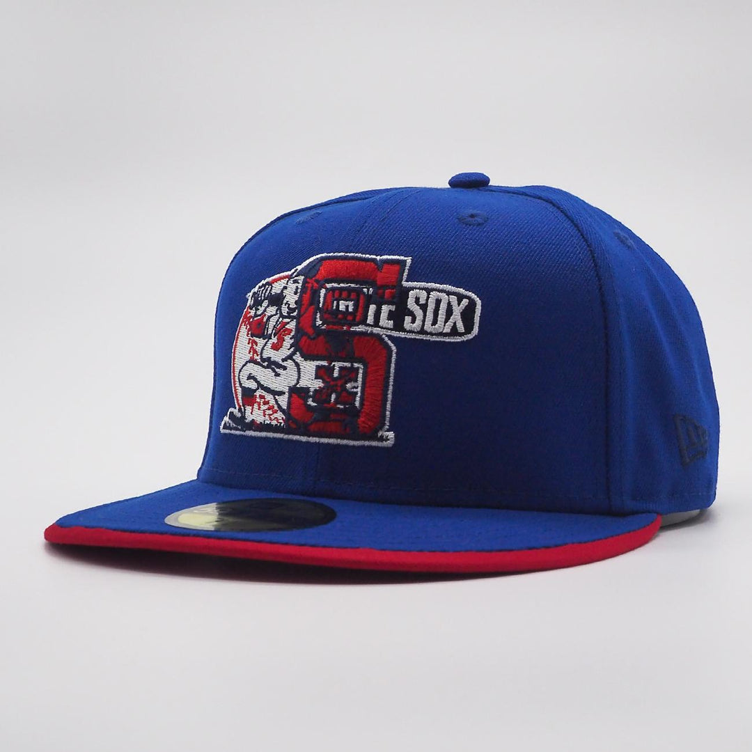 New Era Team Colour Split 59Fifty C White Sox blue/red - Shop-Tetuan