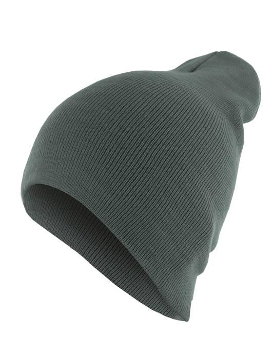 MSTDRS Beanie Basic Flap dk.grey - Shop-Tetuan