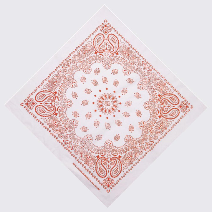 Bandana white/orange - Shop-Tetuan