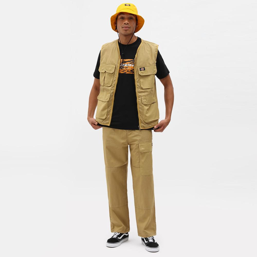 Dickies Glyndon vest dark khaki - Shop-Tetuan