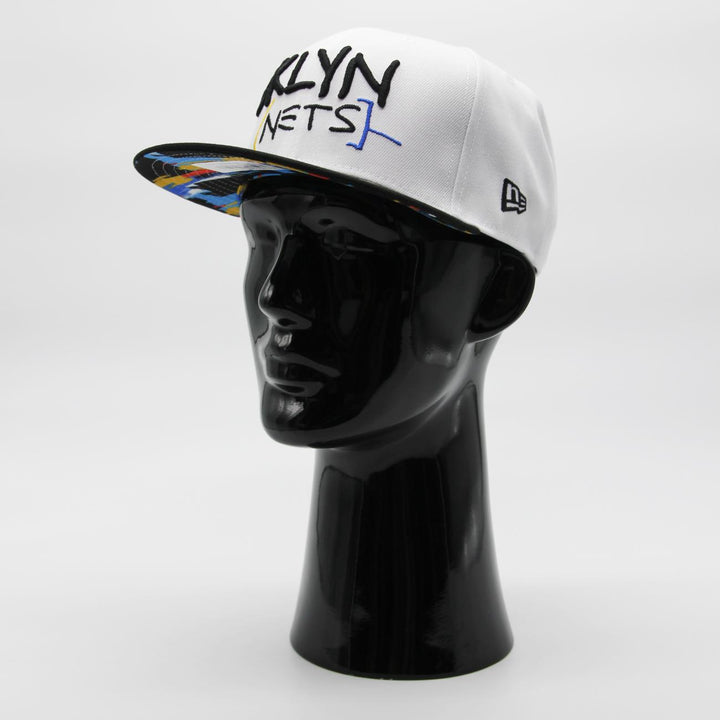 New Era Authentics City Edition 9Fifty B Nets white/black - Shop-Tetuan