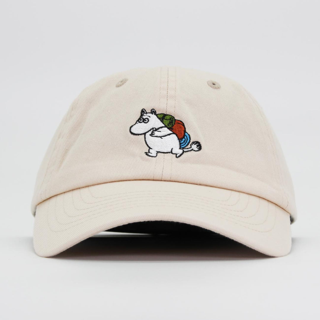 Moomin Muumipeikko Seikkailee dad cap beige - Shop-Tetuan