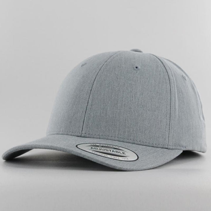 The Classics Yupoong Curved Classic snapback h.grey - Shop-Tetuan