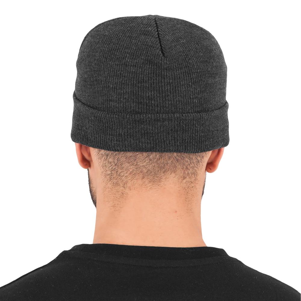 Yupoong heavyweight beanie charcoal - Shop-Tetuan