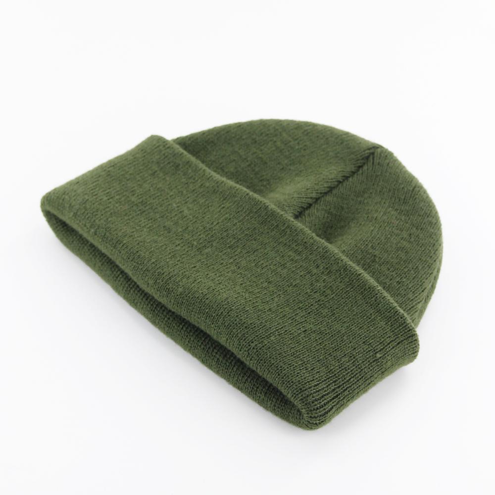 Yupoong heavyweight beanie olive - Shop-Tetuan