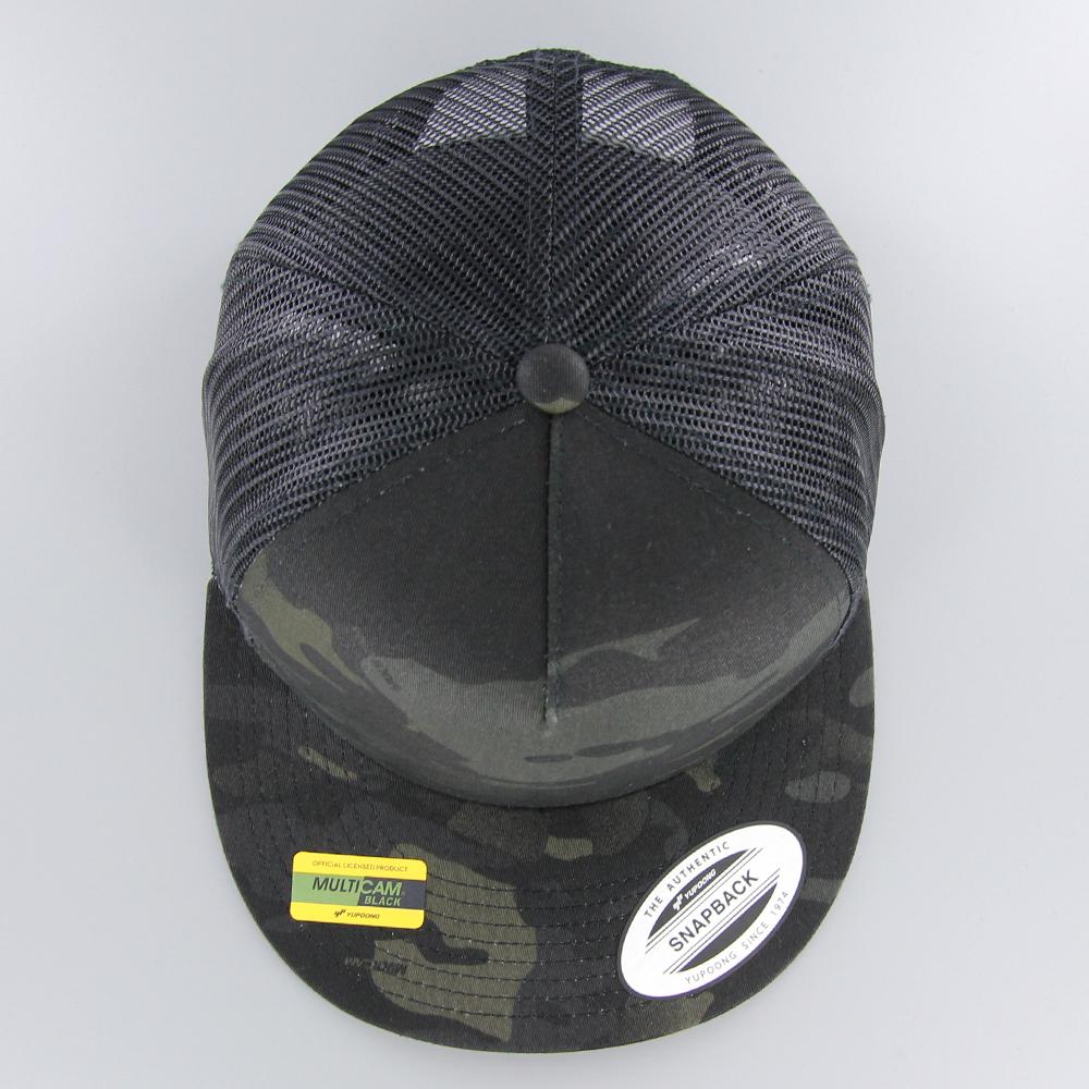 The Classics Yupoong Multicam Trucker Cap black - Shop-Tetuan