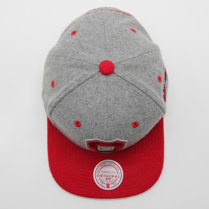 Mitchell & Ness Melton Patch snapback Ohio State grey - Shop-Tetuan