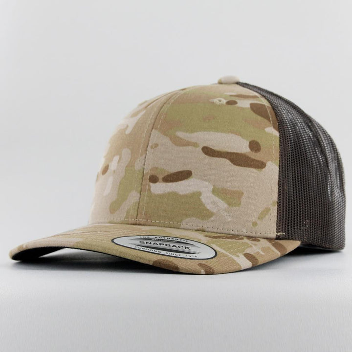 The Classics Yupoong Retro trucker cap arid/brown - Shop-Tetuan