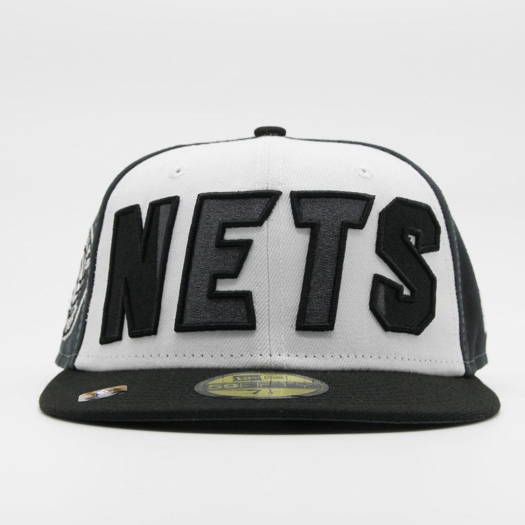 New Era NBA Authentics Back Half Edition 59Fifty B Nets blk/grey/wht - Shop-Tetuan