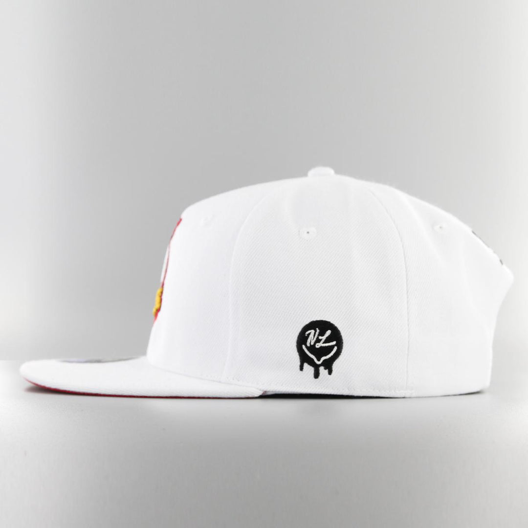 Naughty League California Cock Blocks snapback white - Shop-Tetuan