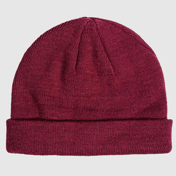 MSTRDS Short Cuff Knit beanie maroon - Shop-Tetuan