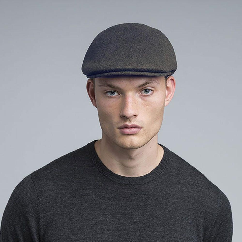 Kangol Seamless Wool 507 hat dark flannel - Shop-Tetuan